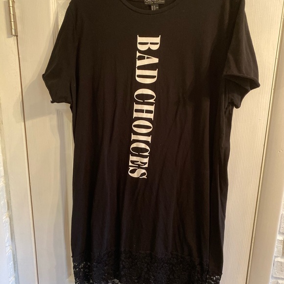 Forever 21 Graphic Tee Dress - Picture 2 of 4